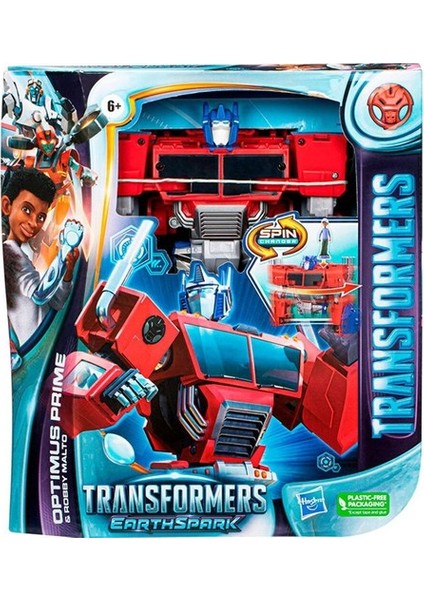 Transfermors Earthspark Optimus Prime Figür F7663