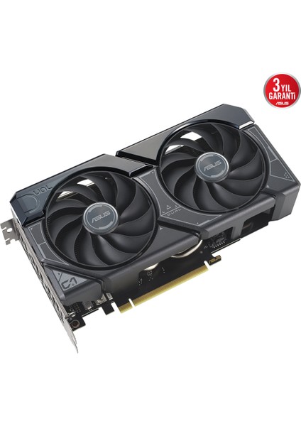 ASUS GEFORCE DUAL RTX 4060 TI 8GB 128bit GDDR6 2595MHz OC HDMI 3xDP (DUAL-RTX4060TI-O8G) DLSS3 EKRAN KARTI