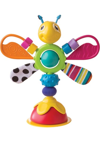 Adore Oyuncak 27243 Tomy Lamaze - Ateşböceği Freddie Mama Sandalyesi Oyuncağı +6 Ay