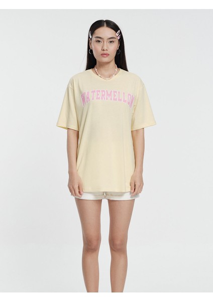 Loose Fit Bayan Tshirt K.kol fırsatları