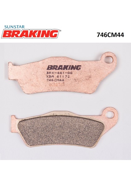 Sinterli Fren Balatası / Yamaha / Yzf R125 / 125CC / Ön / 2008-2009-2010-2011-2012-2013-2014-2015-2016-2017-2018-2019-2020