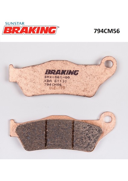 Sinterli Arka Fren Balatası / Bmw / S 1000 Xr / 1000CC / Arka / 2014-2015-2016-2017-2018-2019-2020-2021