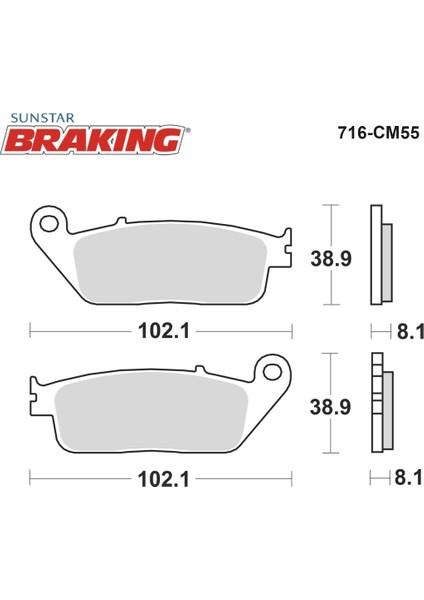 Sinterli Ön Fren Balatası / Yamaha / Wr R / x / 125CC / Ön / 2009-2010-2011-2012-2013-2014-2015 fiyatları