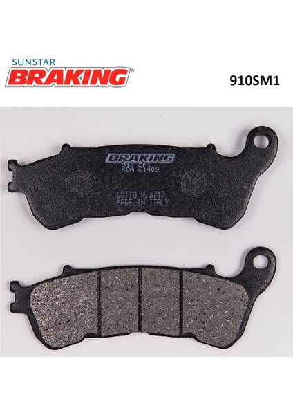 Yarı Metalik Fren Balatası / Suzukı / Uh 200 Burgman / 200CC / Ön / 2007-2008-2009-2010-2011-2012-2013-2014-2015-2016-2017-2018-2019-2020