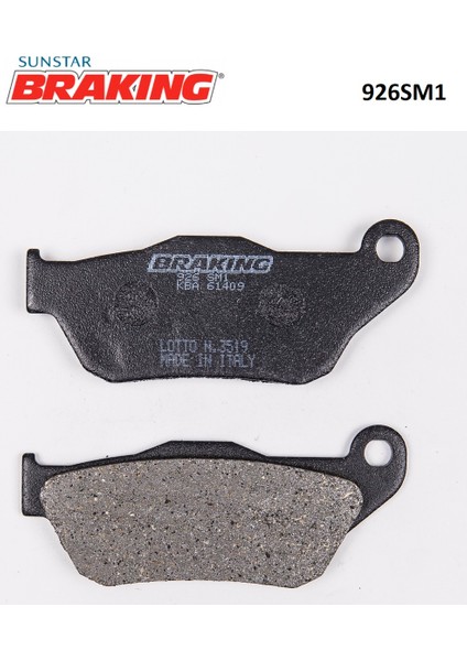 Yarı Metalik Ön Fren Balatası / Yamaha / X-Max / 250CC / Ön Sağ / 2005-2006-2007-2008-2009