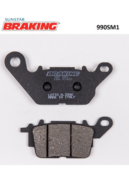 Yarı Metalik Ön Fren Balatası / Yamaha / N-Max / 155CC / Ön / 2015-2016-2017-2018-2019-2020-2021-2022