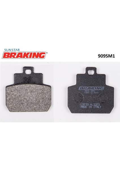 Yarı Metalik Arka Fren Balatası / Pıaggıo / X9 Evolutıon / 250CC / Arka / 2005-2006