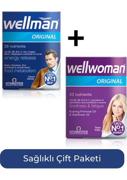 + Wellwoman Sağlıklı Çift Paketi