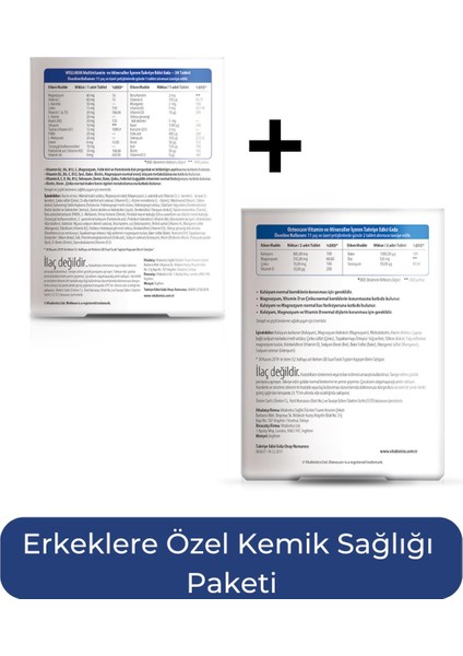 + Osteocare Original 30 Tablet Erkeklere Özel Kemik Sağlığı Paketi fiyatları