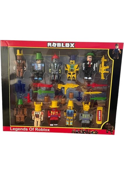 Roblox 10'lu 24 Parça Toplam 10 Figür Büyük Kutulu