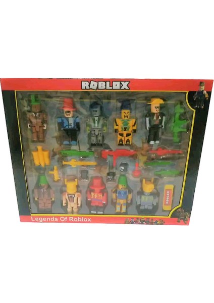 Roblox 10'lu 24 Parça Toplam 10 Figür Büyük Kutulu