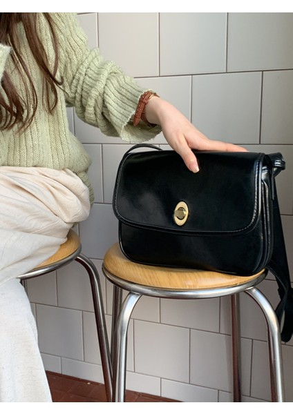 Moda Tüm Maç Tek Omuz Çapraz Askılı Küçük Kare Çanta (Yurt Dışından)
