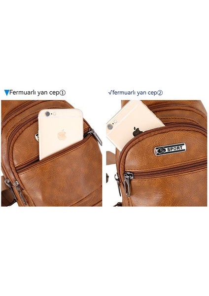 Yeni Erkek Haberci Sandığı Günlük Moda Omuz Çantası (Yurt Dışından) indirimleri