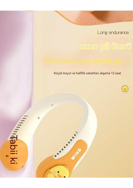 Hiçbir Yaprak Asılı Boyun Tembel Taşınabilir Şarj Edilebilir Fan USB Şarj Edilebilir (Yurt Dışından) fiyatları