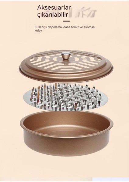 Ev Paslanmaz Çelik Ferforje Çelik Yanmaz Spiralli Sivrisinek Kovucu Kutusu (Yurt Dışından) modelleri