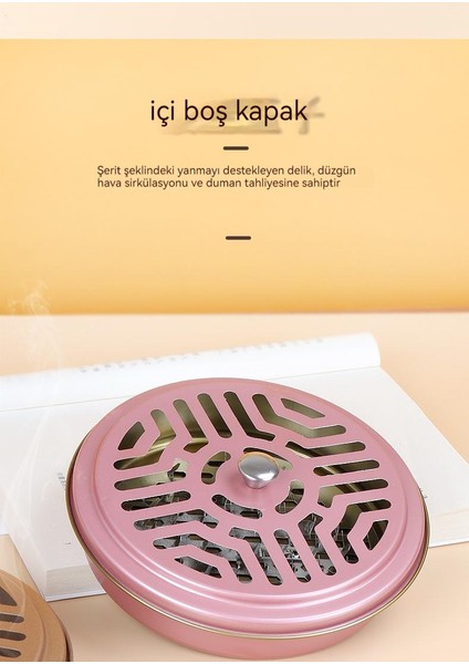 Ev Paslanmaz Çelik Ferforje Çelik Yanmaz Spiralli Sivrisinek Kovucu Kutusu (Yurt Dışından) fırsatları