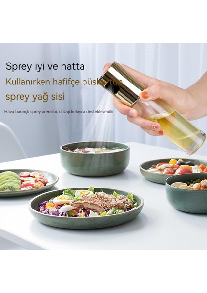 Mutfak Yağı Sprey Şişesi Gıda Sınıfı Yağdanlık Barbekü Çeşni Şişesi (Iki Paket) (Yurt Dışından) fiyatları