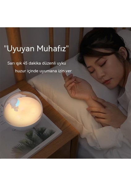 USB Şarj Edilebilir Koruyucu LED Başucu Gece Işığı (Yurt Dışından)