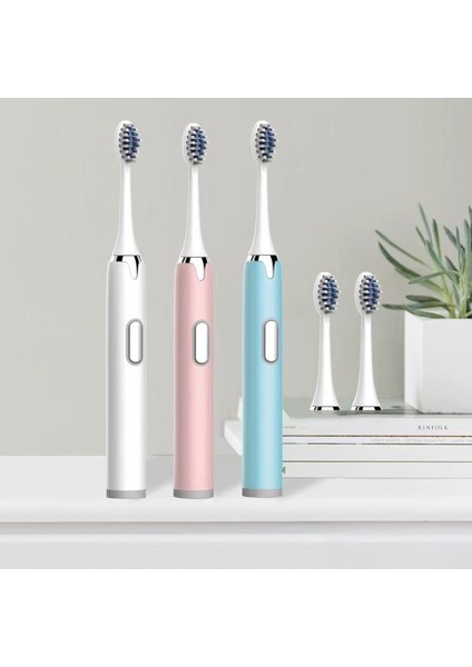 Şarj Edilebilir Su Geçirmez Çocuk Yetişkin Evrensel Elektrikli Diş Fırçası Üç Fırça Başlığı (Yurt Dışından) modelleri