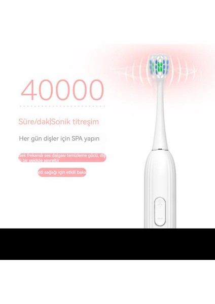 Ev Su Geçirmez Akıllı USB Şarj Edilebilir Ultrasonik Beyazlatma Elektrikli Diş Fırçası (Yurt Dışından) fırsatları