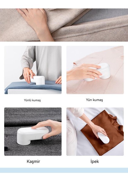 Xiaomi Mijia Kablosuz Tüy Alma Makinesi - Beyaz (Yurt Dışından) fırsatları