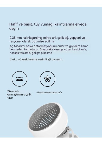 Xiaomi Mijia Kablosuz Tüy Alma Makinesi - Beyaz (Yurt Dışından) indirimleri