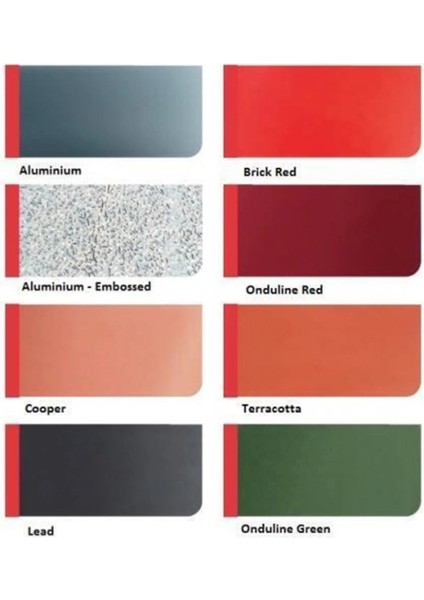 Isoband Ondulıne Kırmızısı 20 cm x 10 mt fiyatları