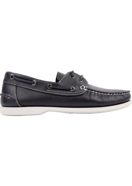 Marcomen 15544 Lacivert Loafer Deri Ayakkabı