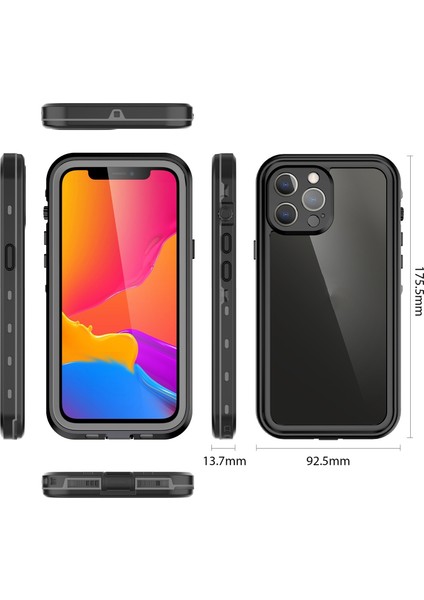 IPHONE13PRO Max Için Cep Telefonu Düşmeye Karşı Dayanıklı Su Geçirmez Kılıf (Yurt Dışından) fiyatları