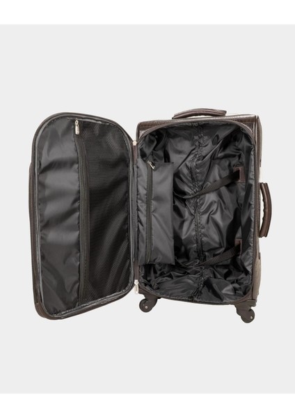 Çantaş 4 Tekerlekli Kabin Boy Valiz 433-012 Kahverengi modelleri