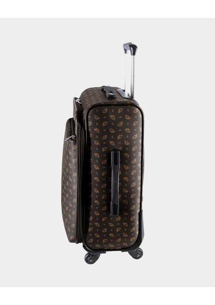 Çantaş Cs Baskılı 4 Tekerlekli Orta Boy Valiz 555-013 Kahverengi fırsatları