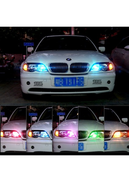 Kumandalı Rgb T10 Park Ledi Far Ledi Renkli Park Ampulü Park Ledi Parkledi