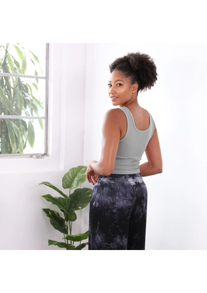 Premium Kalite Pamuk Crop Bluz