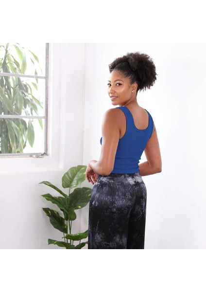 Premium Kalite Pamuk Crop Bluz