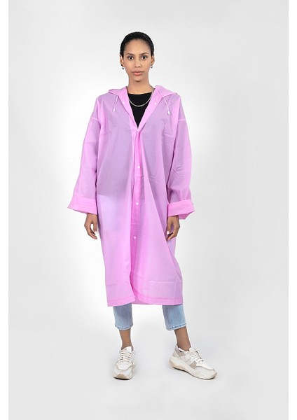 Unisex Kapüşonlu Çıtçıtlı Yağmurluk ve Rüzgarlık fiyatları