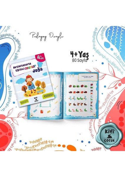 Aktivitelerle Eğitici Oyunlar - Doğa Kitap - Ayşen Oy