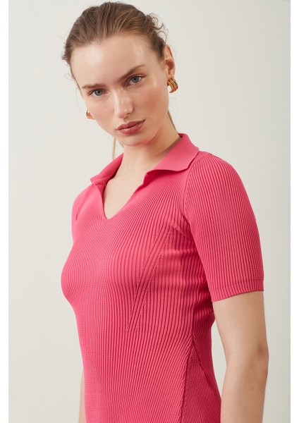 Polo Yaka Kısa Elbise modelleri