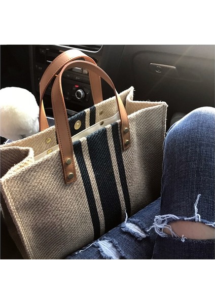 Kadın El Çantası Büyük Kapasiteli Kanvas Çanta (Yurt Dışından) fiyatları