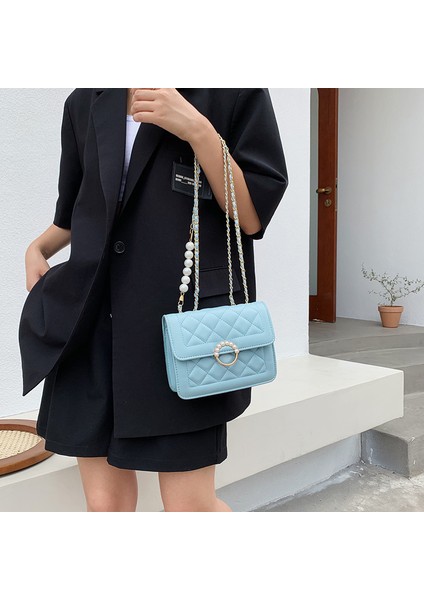 Yaz Mini Çanta Yeni Moda Inci Zincir Çanta (Yurt Dışından)