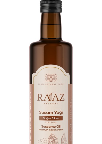 Susam Yağı 250ML Soğuk Sıkım