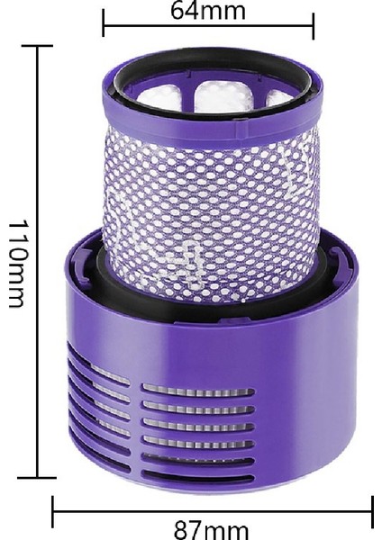 Dyson V10 Uyumlu Hepa Filtre