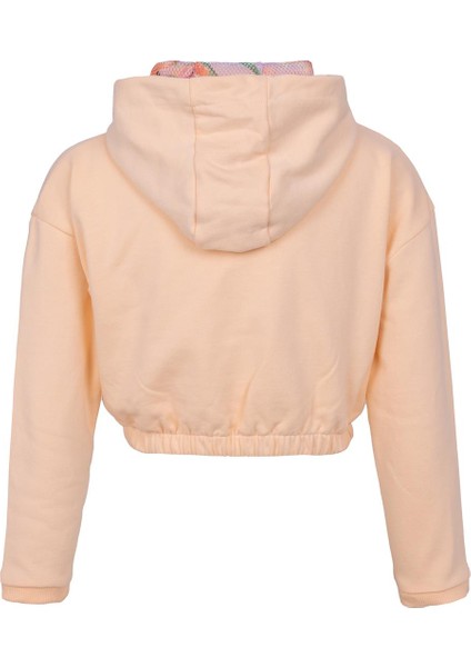 Kız Çocuk Crop Sweatshirt Pantolon Takım modelleri