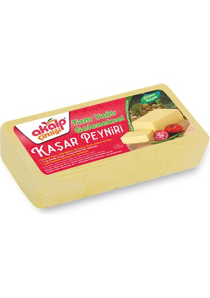 Tam Yağlı Kaşar Peyniri 800 gr