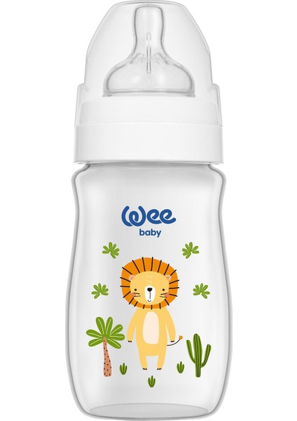 Safari Biberon 250 ml Turuncu Aslan