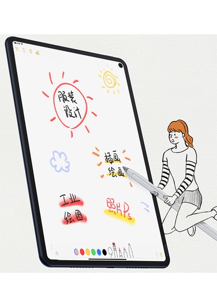 Ally Matepad Pro 10.4 Paper Like Film Darbe Emici Pet Ekran Koruyucu