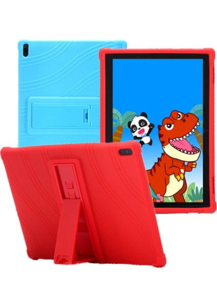 Lenovo Tab E10 TB-X104F Tab 4 10.1 Inch Tablet Standlı Silikon Kılıf