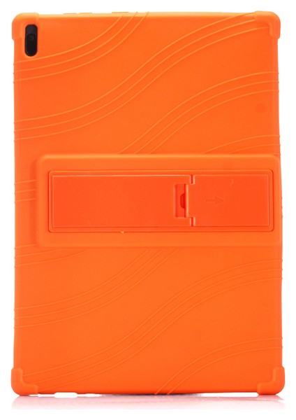Lenovo Tab E10 TB-X104F Tab 4 10.1 Inch Tablet Standlı Silikon Kılıf