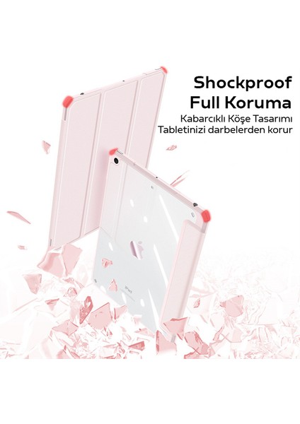 Dux Ducis iPad 7-8 -9 10.2 (2019,2020,2021) Kılıf Kalem Bölmeli Toby Series