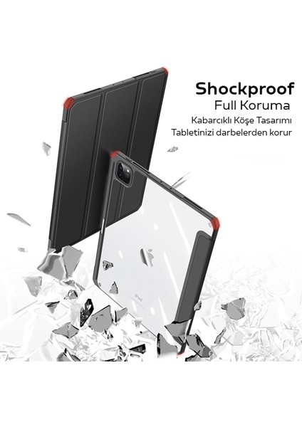 Dux Ducis iPad Pro 11 (2018,2020,2021.2022) Kılıf Kalem Bölmeli Toby Series