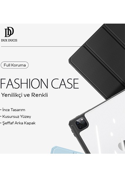 Dux Ducis iPad Pro 11 (2018,2020,2021.2022) Kılıf Kalem Bölmeli Toby Series